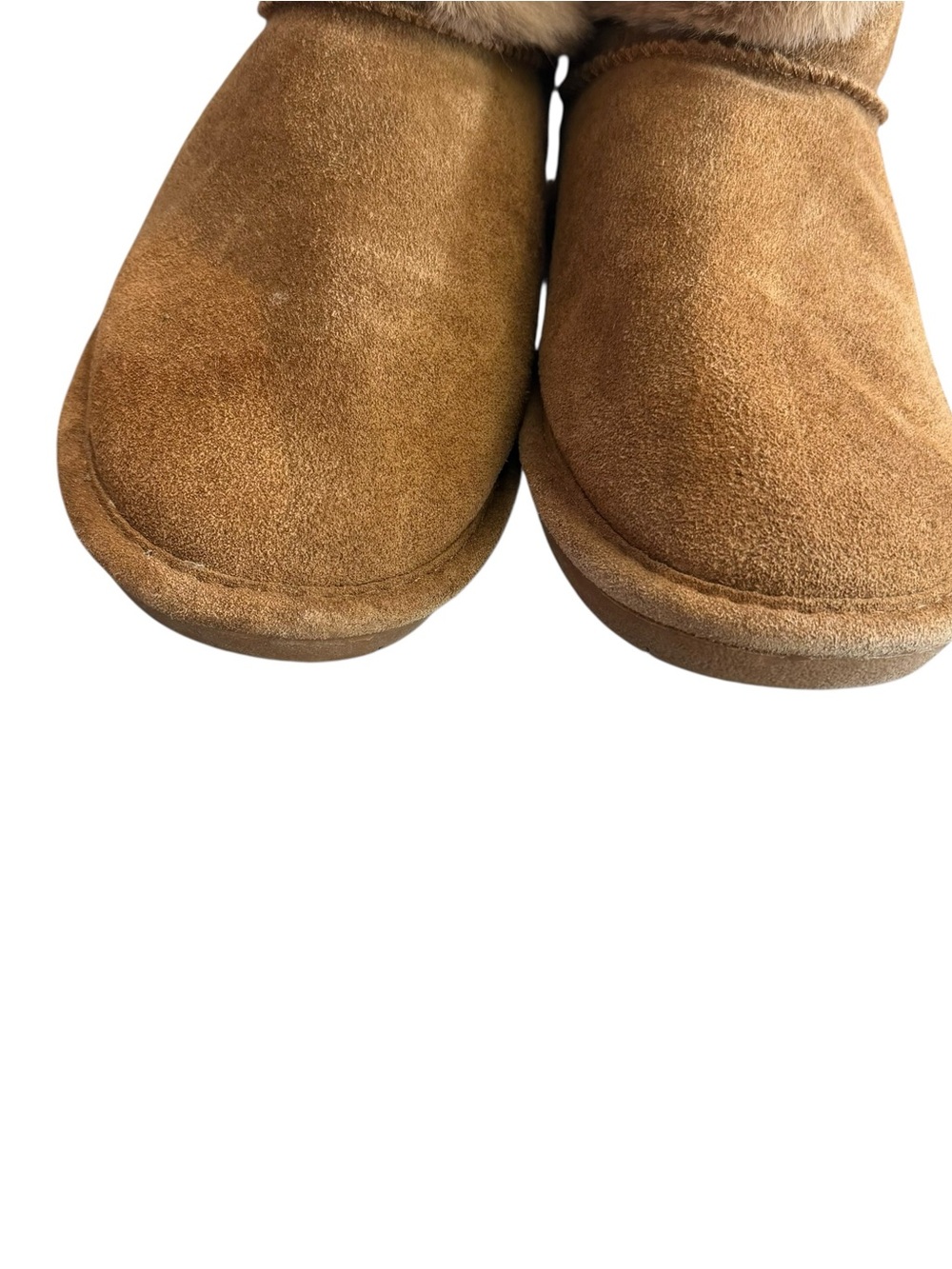 BearPaw Women's Kendall Winter Tall Pull-On Boots Plush Lined Boot in Light Tan - Picture 6 of 13